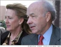 Former Enron CEO Ken Lay sold $70 million in Enron shares back to the company to pay for personal luxuries such as renting a yacht for a birthday party, even as the company headed towards bankruptcy, prosecutors said on Monday.